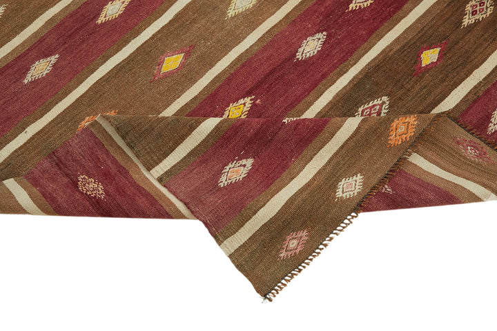 5x10 Multicolor Oriental Kilim Rug - 46005