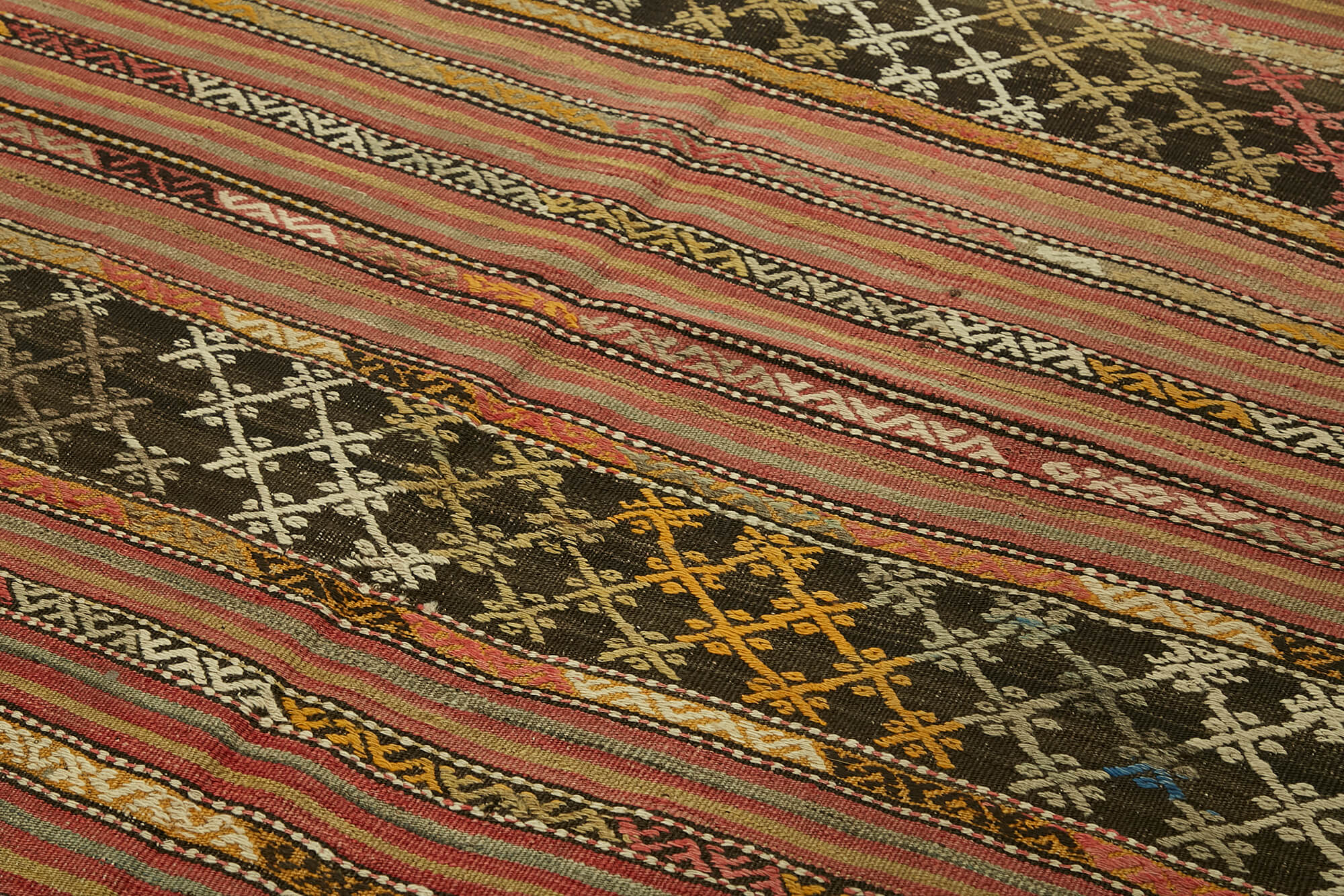 5x8 Multicolor Oriental Kilim Rug - 46007