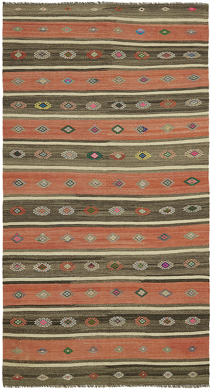 6x10 Multicolor Oriental Kilim Rug - 46009