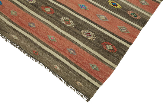 6x10 Multicolor Oriental Kilim Rug - 46009