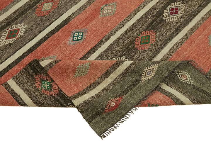 6x10 Multicolor Oriental Kilim Rug - 46009