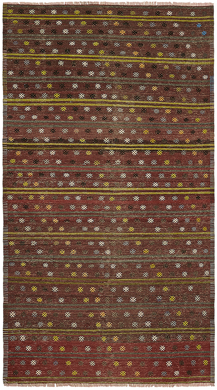 6x10 Multicolor Oriental Kilim Rug - 46010