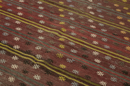 6x10 Multicolor Oriental Kilim Rug - 46010