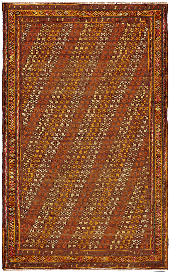 6x10 Multicolor Oriental Kilim Rug - 46012