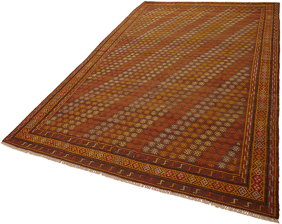 6x10 Multicolor Oriental Kilim Rug - 46012