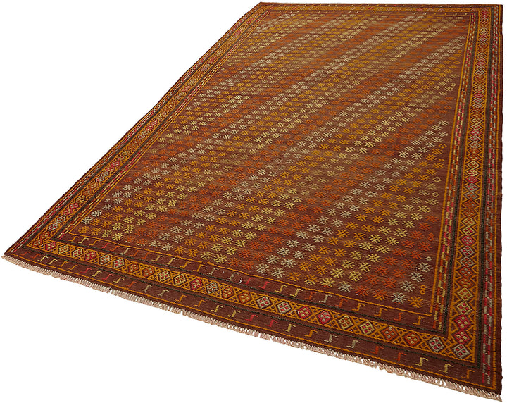 6x10 Multicolor Oriental Kilim Rug - 46012