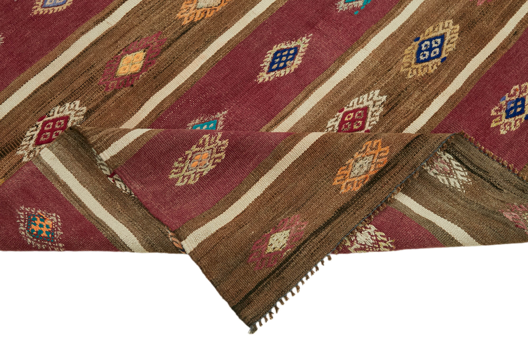 5x10 Multicolor Oriental Kilim Rug - 46014