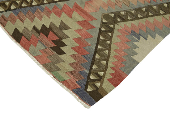 6x12 Multicolor Oriental Kilim Rug - 46016
