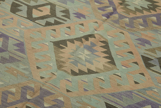 5x11 Multicolor Oriental Kilim Rug - 46023