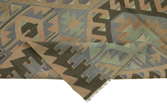 5x11 Multicolor Oriental Kilim Rug - 46023