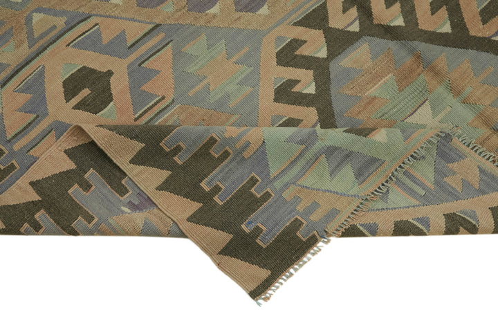 5x11 Multicolor Oriental Kilim Rug - 46023