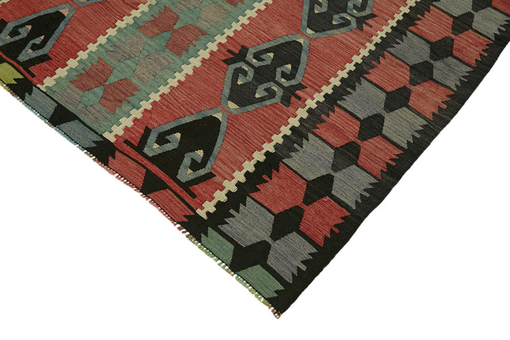 6x10 Multicolor Oriental Kilim Rug - 46025