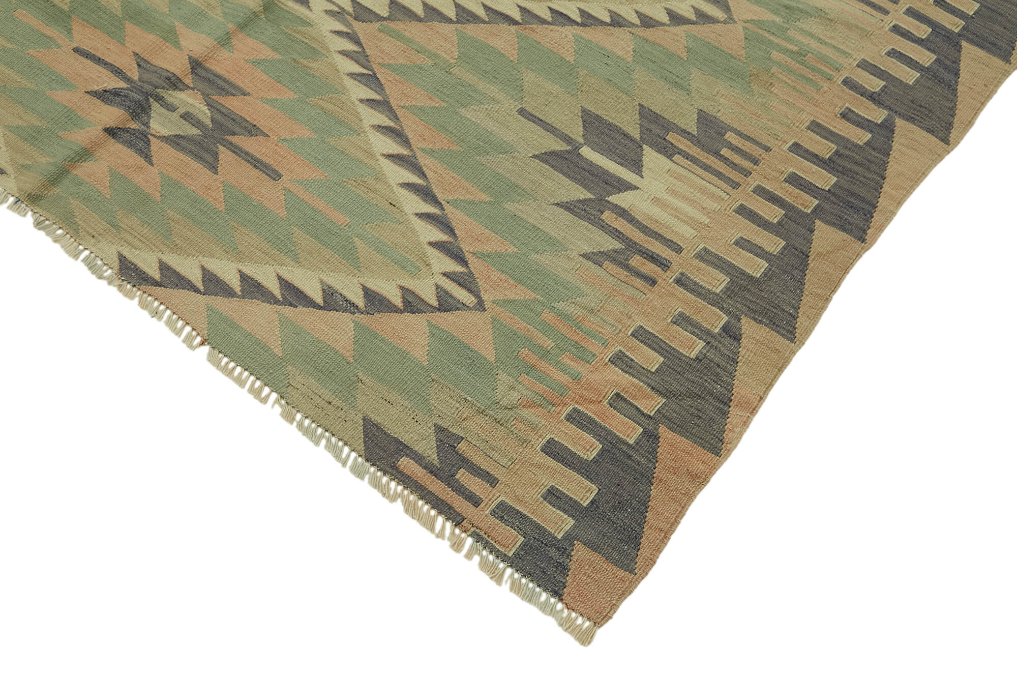 5x10 Multicolor Oriental Kilim Rug - 46031
