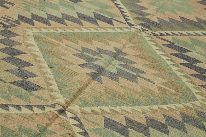 5x10 Multicolor Oriental Kilim Rug - 46031