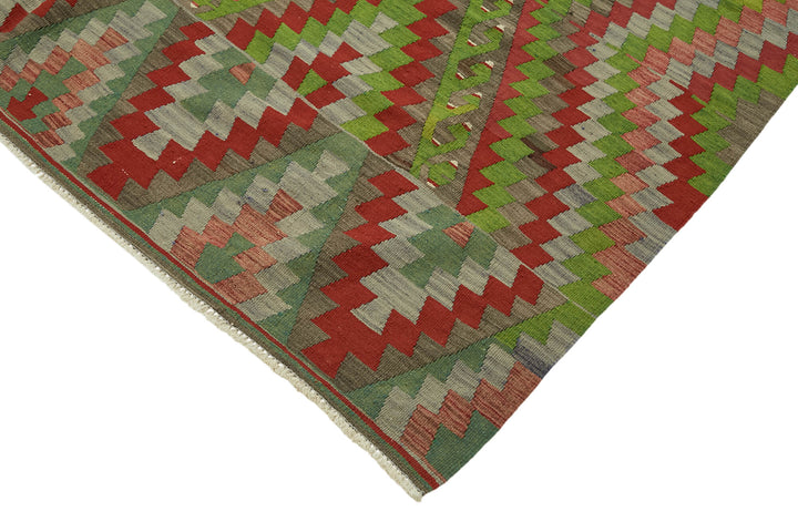 7x9 Multicolor Oriental Kilim Rug - 46032