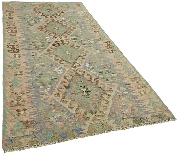 5x10 Multicolor Oriental Kilim Rug - 46034