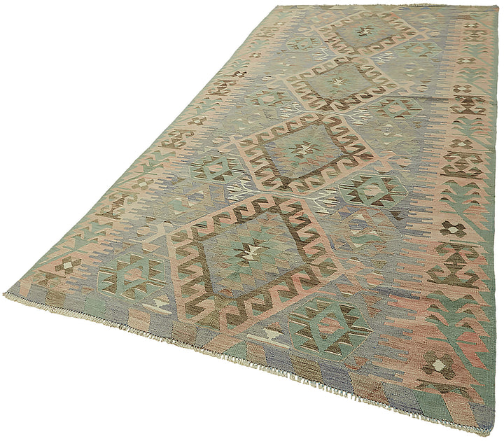 5x10 Multicolor Oriental Kilim Rug - 46034