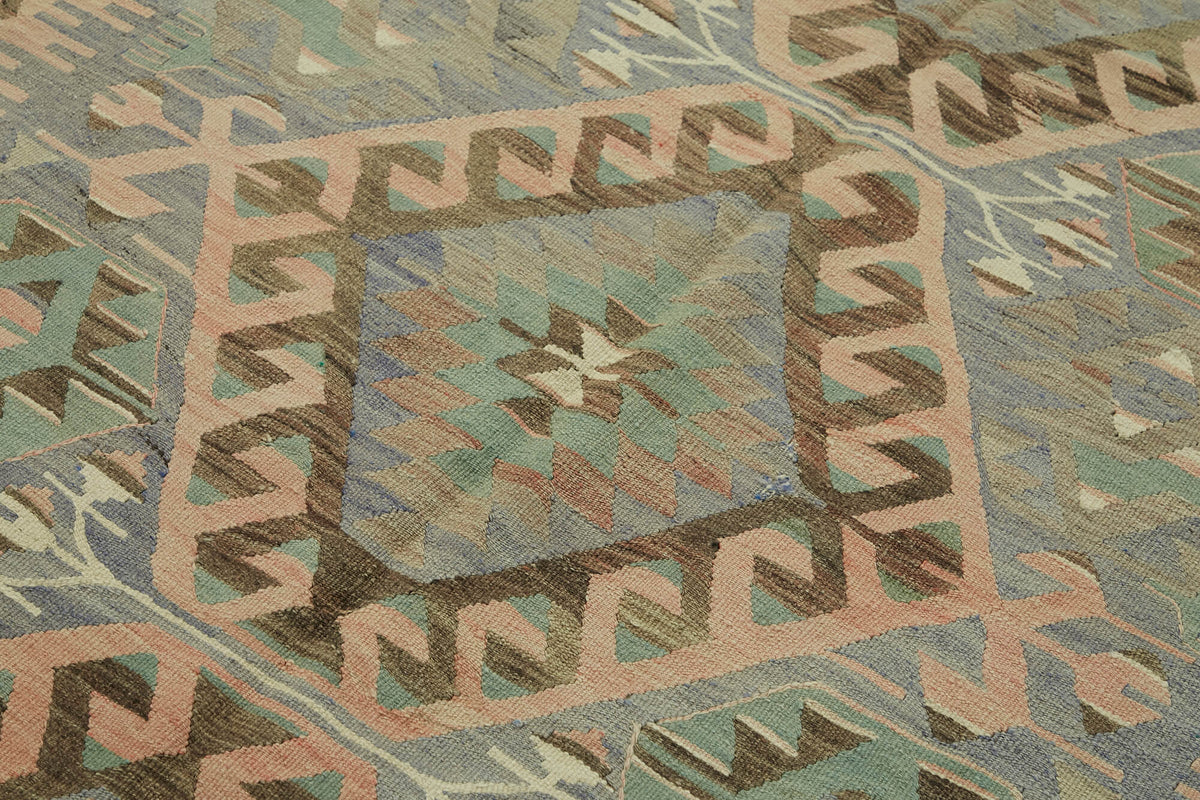 5x10 Multicolor Oriental Kilim Rug - 46034