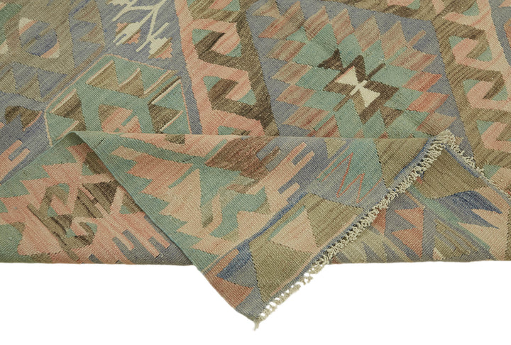 5x10 Multicolor Oriental Kilim Rug - 46034