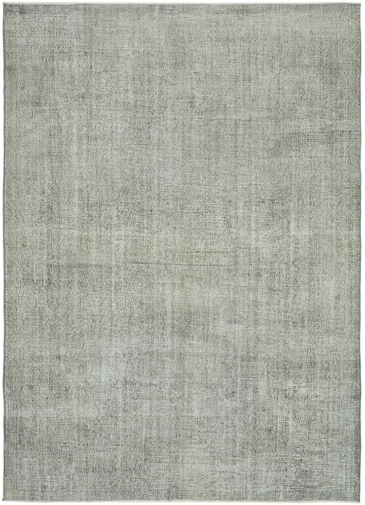 9x12 Grey Overdyed Large Area Rug - 46037