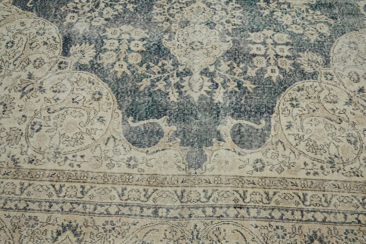 10x14 Beige Vintage Large Area Rug - 46041