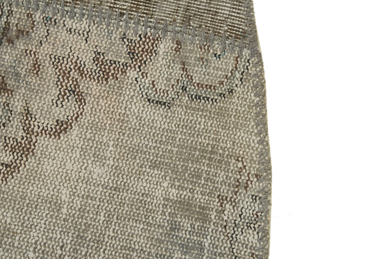 10x10 Grey Round Patchwork Rug - 46134