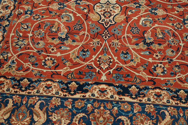 8x11 Beige Vintage Large Area Rug - 46139
