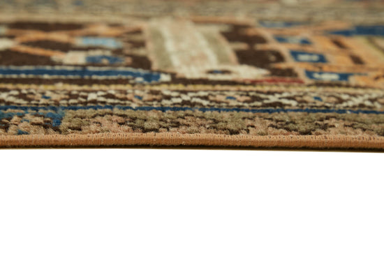 7x10 Beige Vintage Large Area Rug - 46141