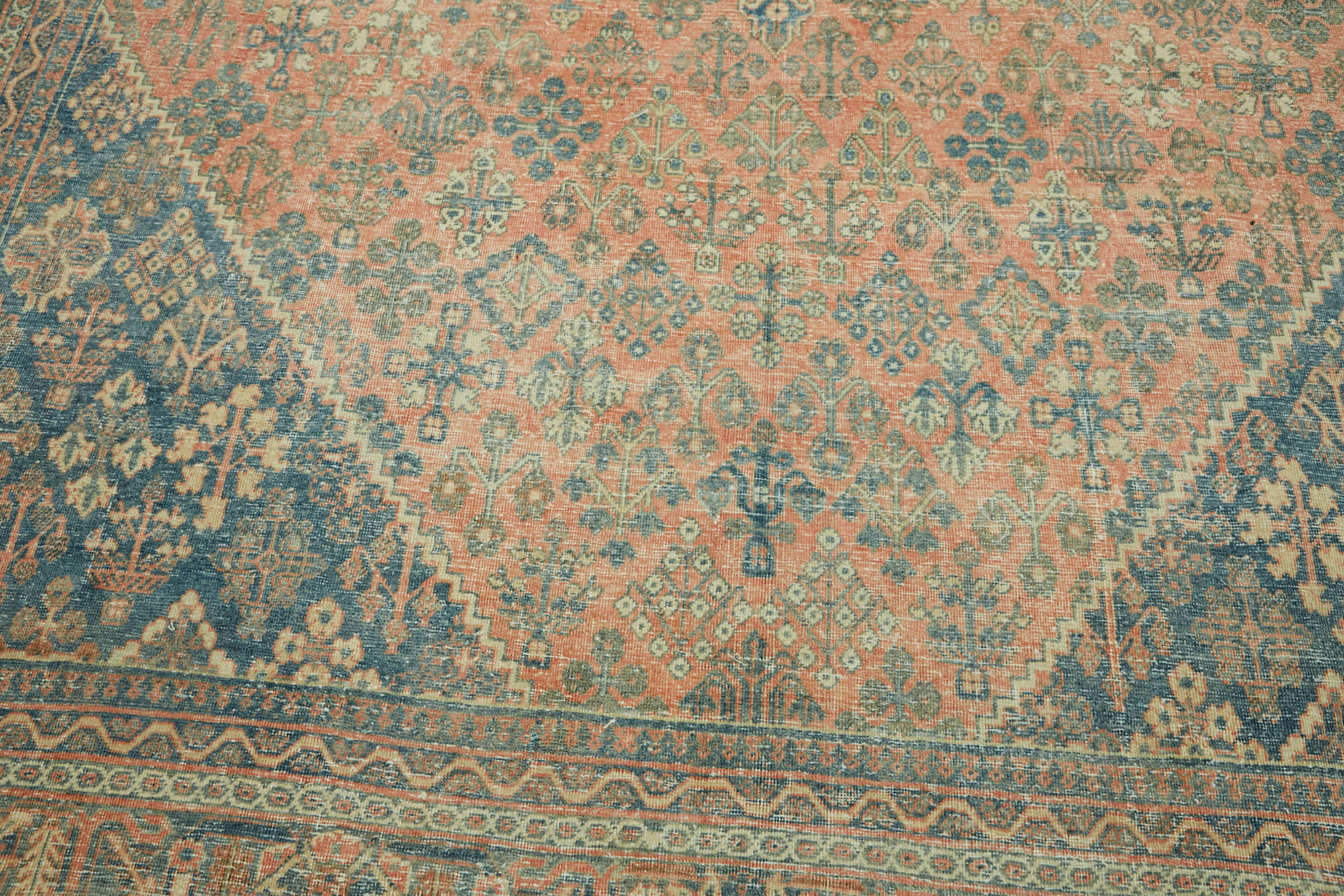 9x12 Beige Vintage Large Area Rug - 46147