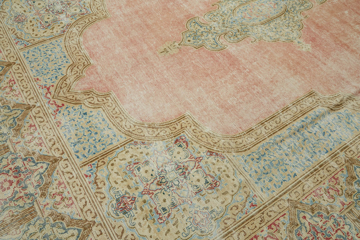 9x13 Beige Vintage Large Area Rug - 46148