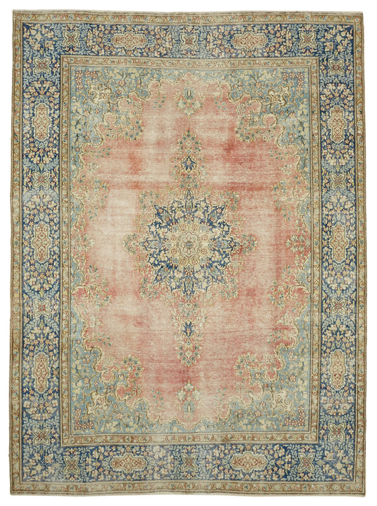 9x13 Beige Vintage Large Area Rug - 46149