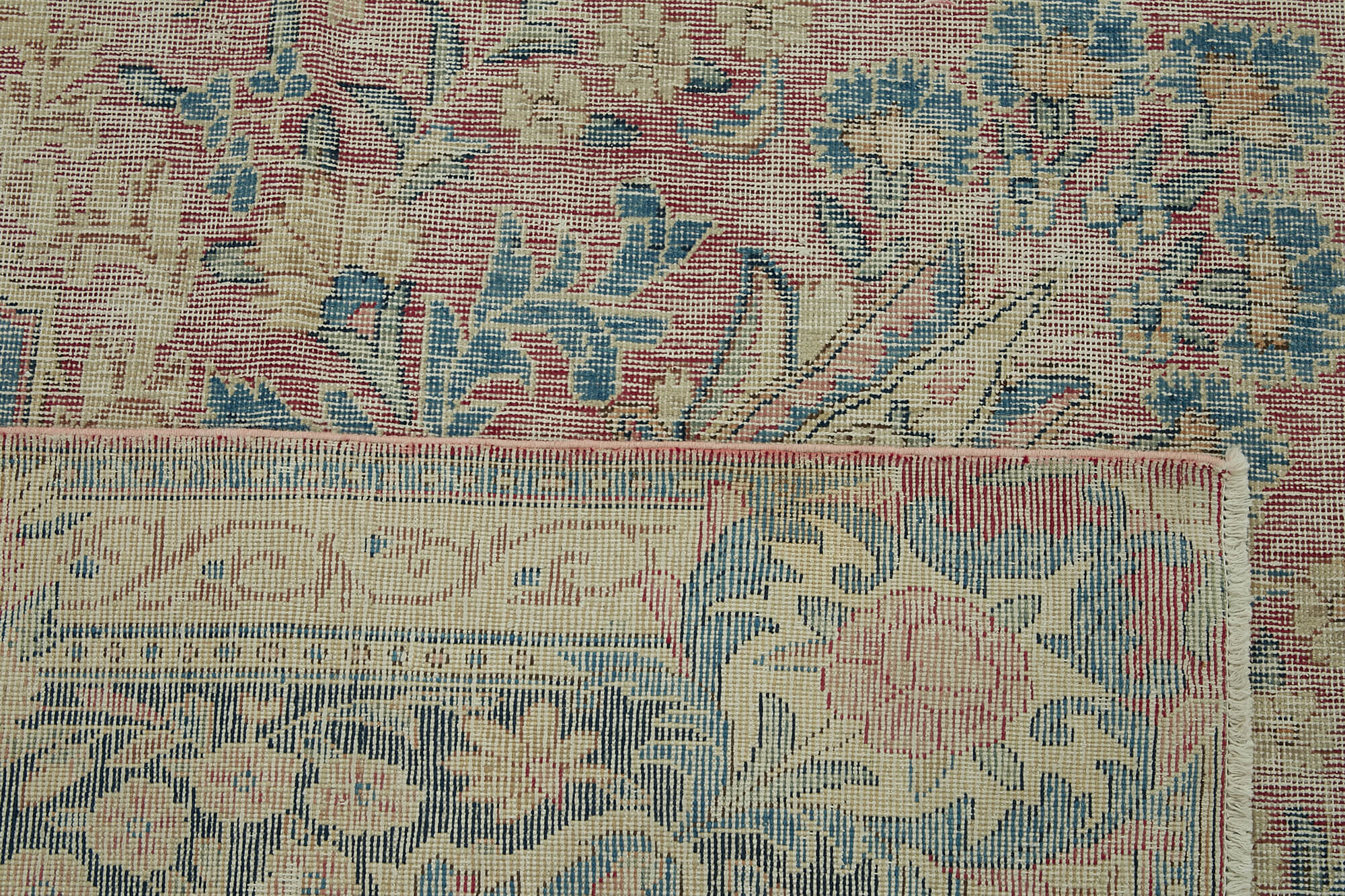 11x16 Beige Vintage Large Area Rug - 46154