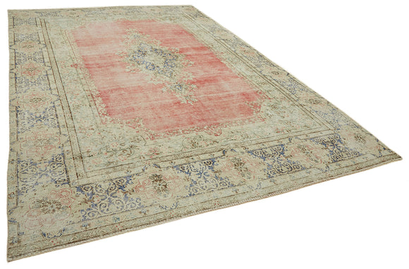 9x13 Beige Vintage Large Area Rug - 46156