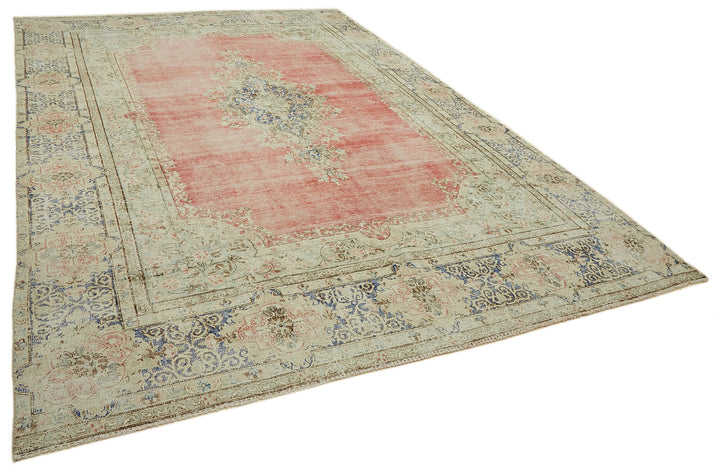 9x13 Beige Vintage Large Area Rug - 46156