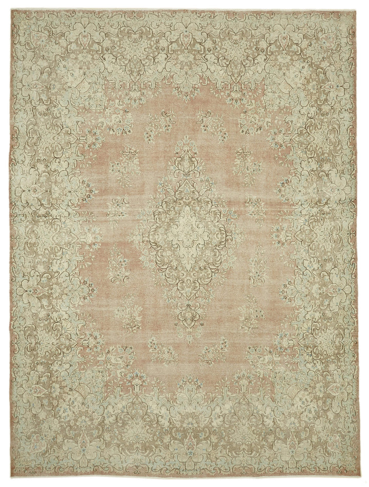 9x13 Beige Vintage Large Area Rug - 46161