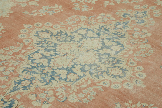 10x13 Beige Vintage Large Area Rug - 46166