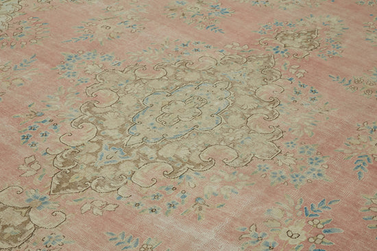 10x13 Beige Vintage Large Area Rug - 46167