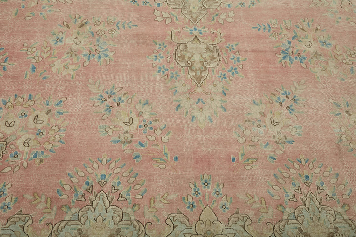 10x13 Beige Vintage Large Area Rug - 46167