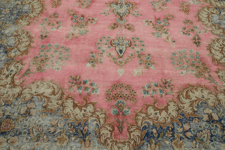 10x16 Beige Vintage Large Area Rug - 46169