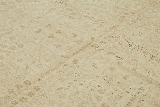 8x13 Beige Vintage Large Area Rug - 46171