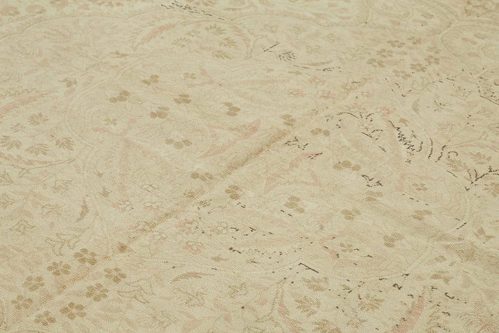 8x13 Beige Vintage Large Area Rug - 46171