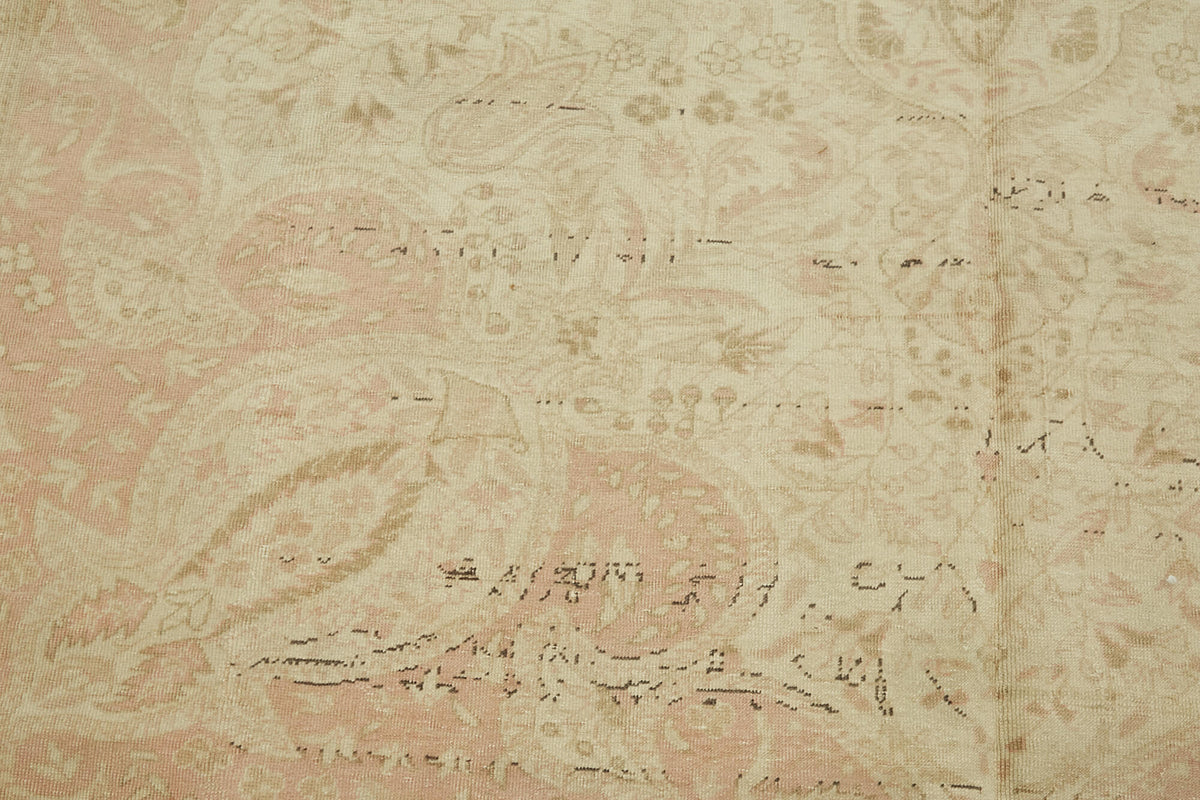 8x13 Beige Vintage Large Area Rug - 46171