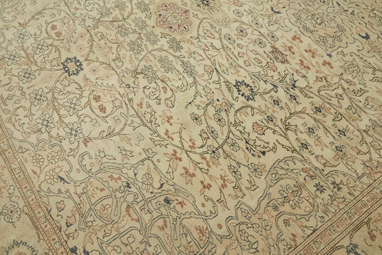 10x14 Beige Vintage Large Area Rug - 46175