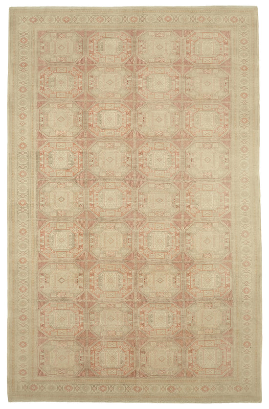 8x12 Beige Vintage Large Area Rug - 46180