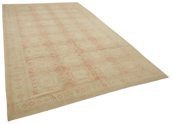8x12 Beige Vintage Large Area Rug - 46180