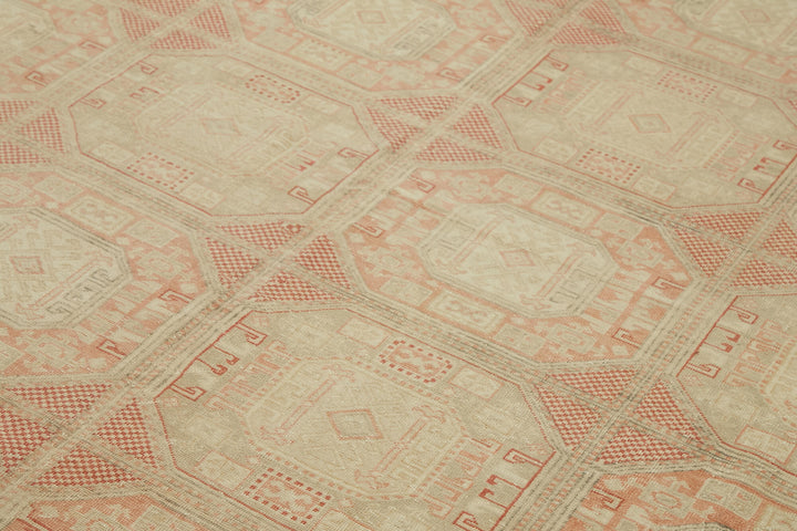 8x12 Beige Vintage Large Area Rug - 46180