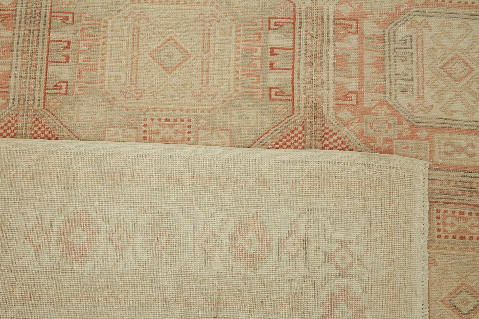 8x12 Beige Vintage Large Area Rug - 46180