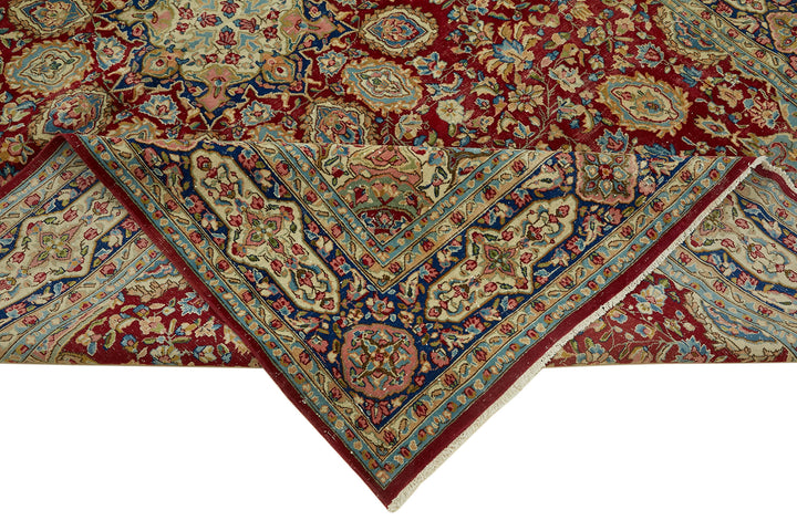 7x10 Beige Vintage Large Area Rug - 46199