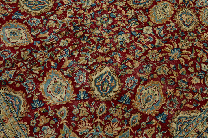 7x10 Beige Vintage Large Area Rug - 46199