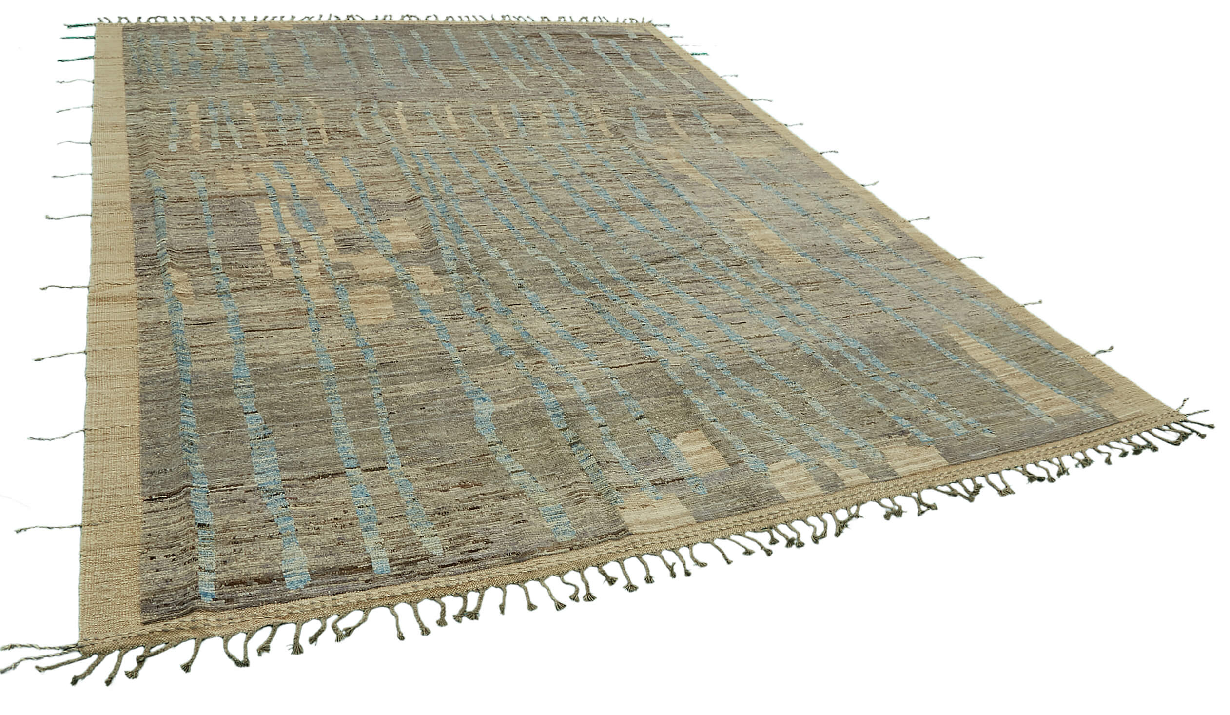 9x12 Blue Modern Tribal Rug - 46200